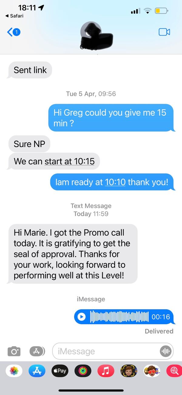 Got the promo call, seal of approval at the next level